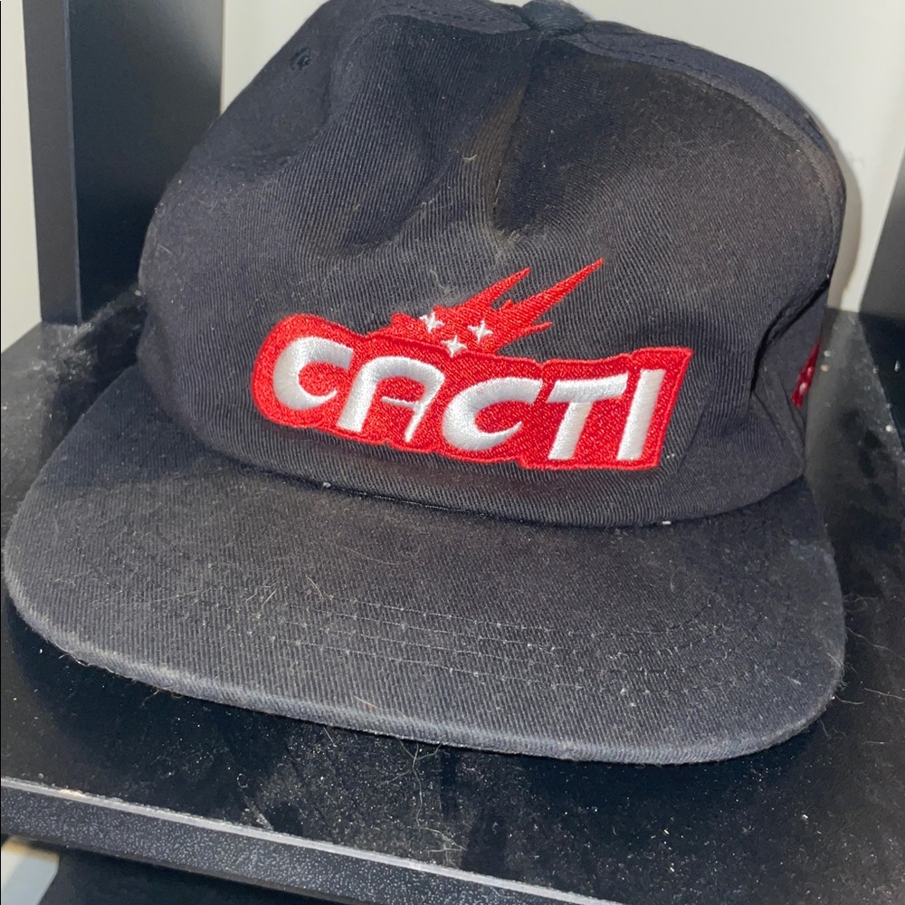 Cactus Jack by Travis Scott Black and Red Hat
